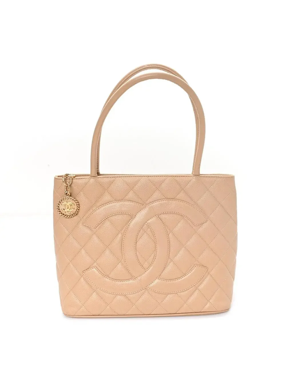 Chanel Caviar Quilted Medallion Tote #328039C14B